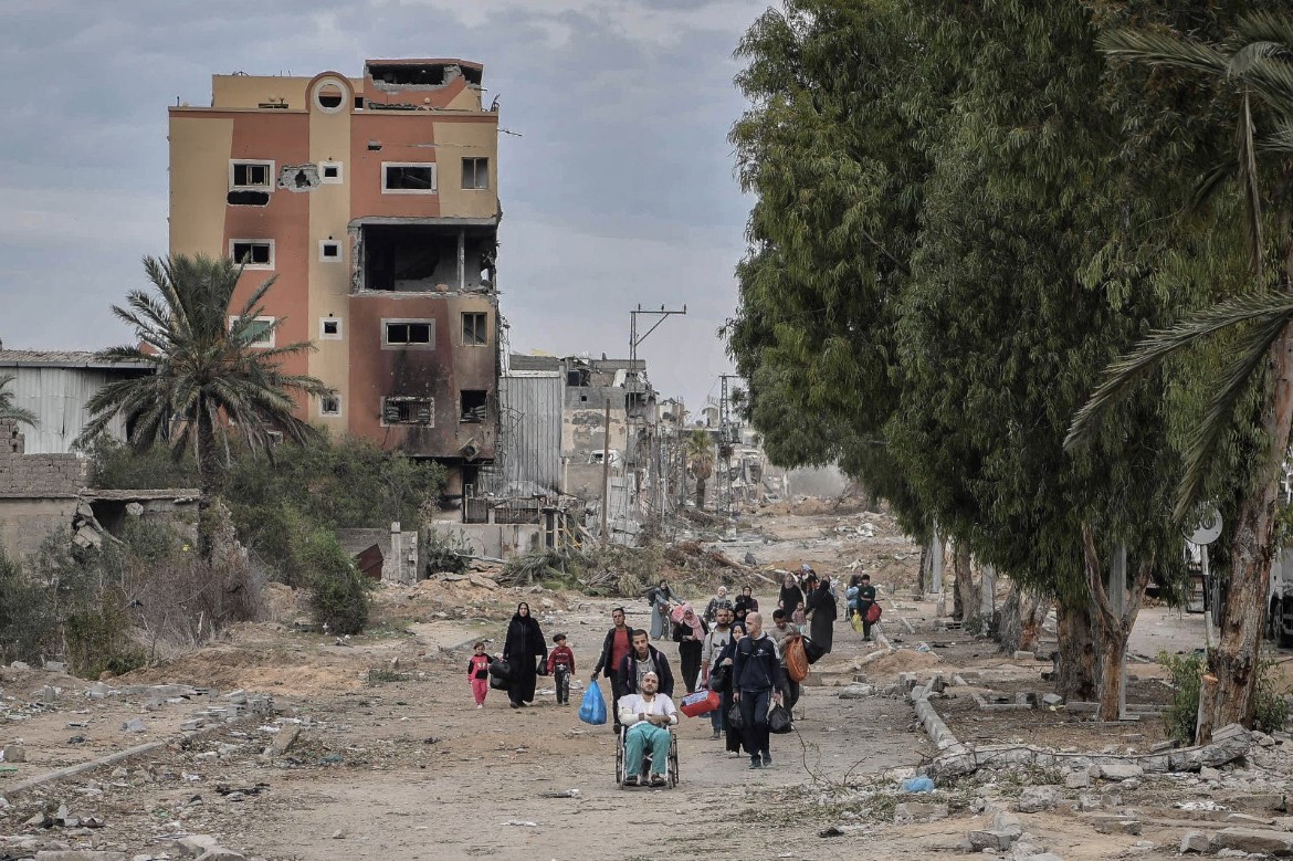 Displaced persons in Gaza, November 2023