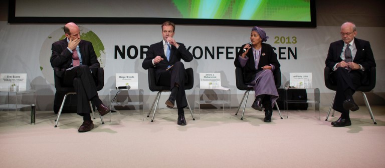 Norad-konferansen 2013 Panel med Børge Brende