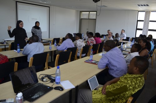 Gender equality is important in all aspects of the project – here at a training session in Malawi